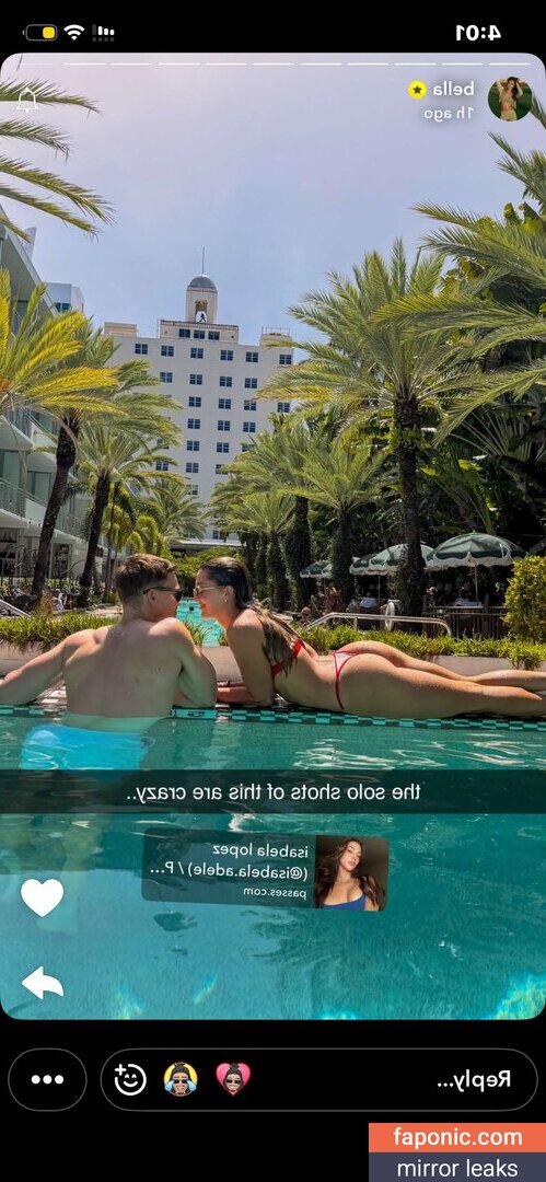 Isabela Lopez Naakte Lekken OnlyFans Foto #1