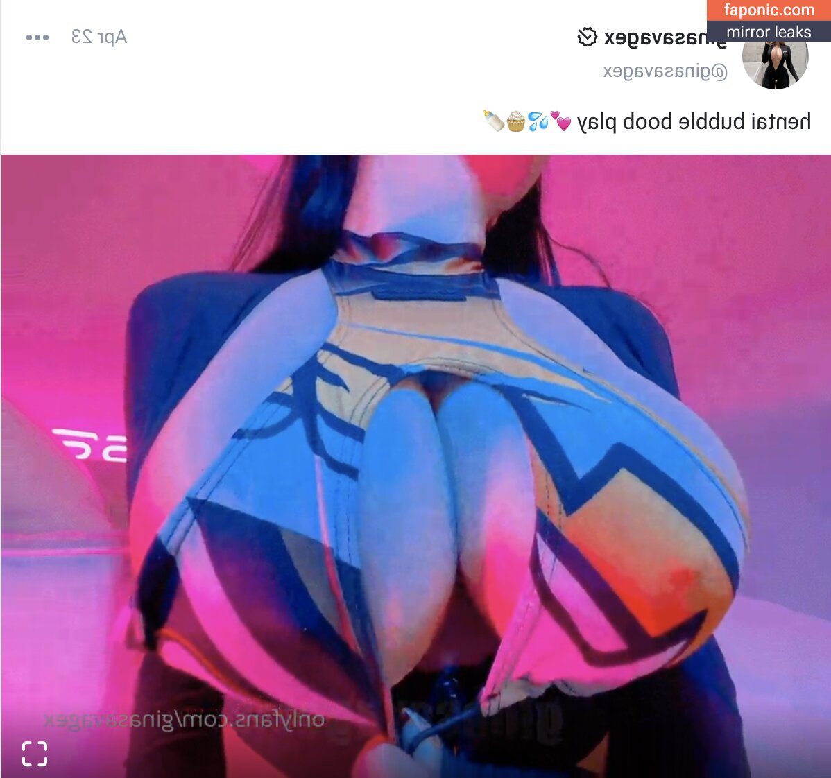Gina Savage, Ginasavagex, https: Naakte Lekken OnlyFans Foto #18
